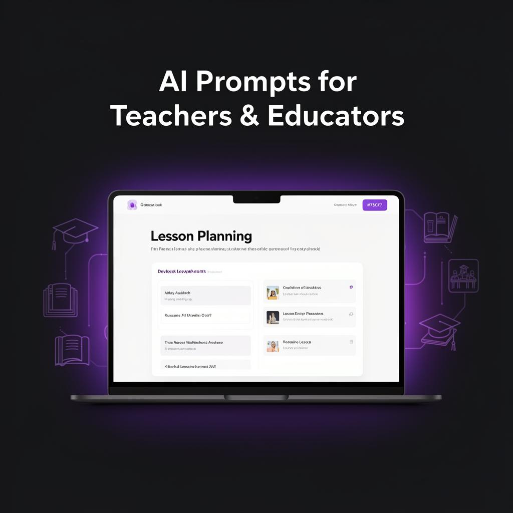 AI Prompts for Teachers & Educators